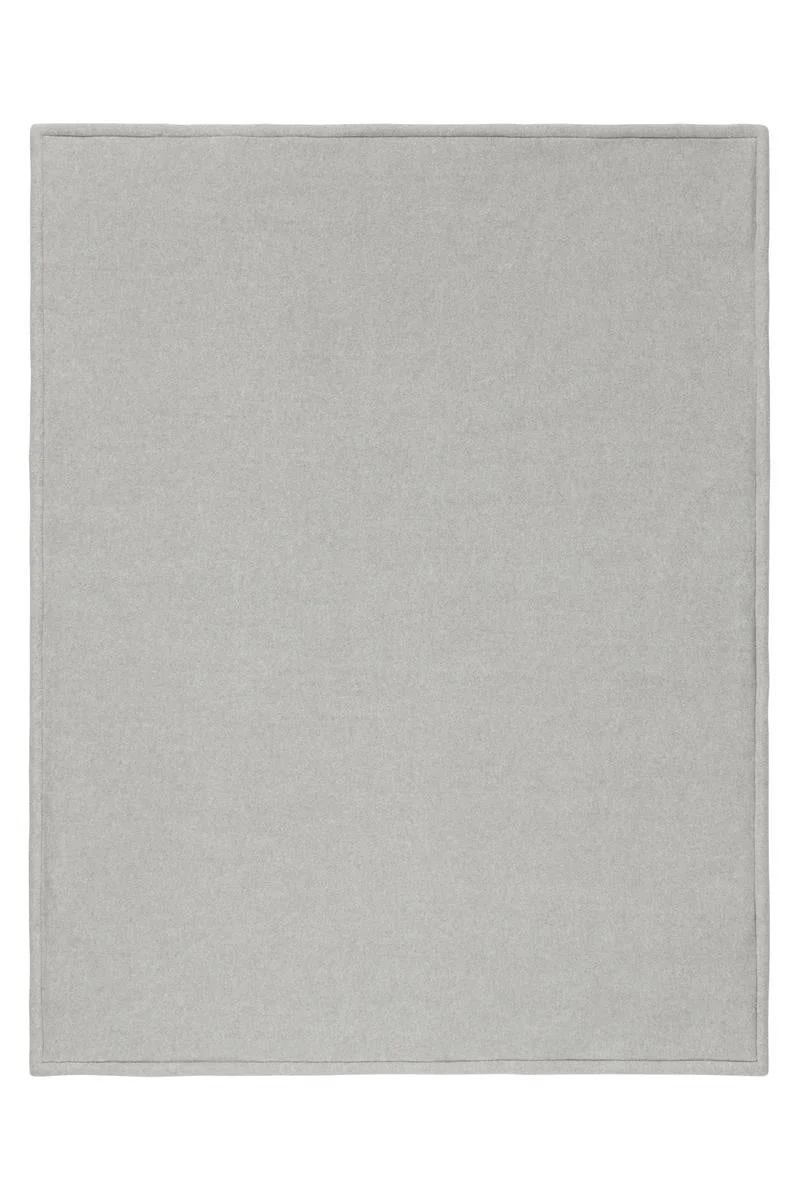 Noppies Wiegdeken Fleece Omkeerbaar Grey Melange