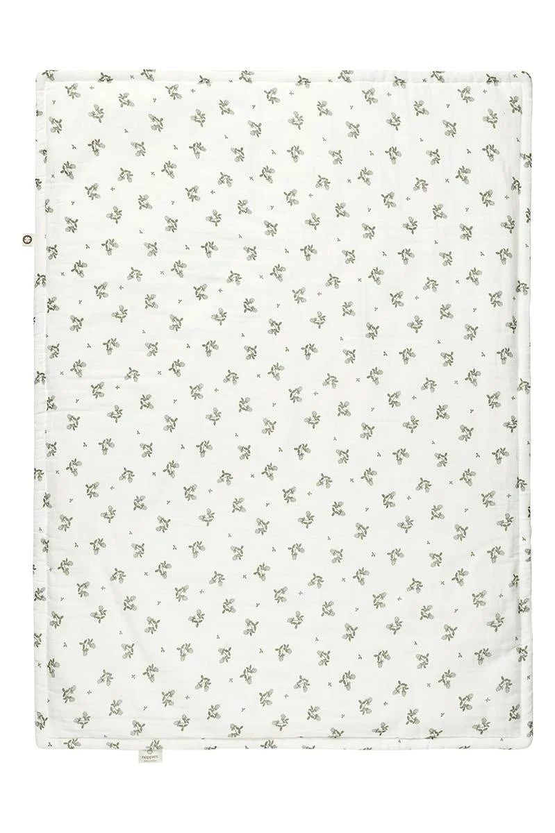 Noppies Wiegdeken Clover Mousseline Omkeerbaar Beetle 75x100cm