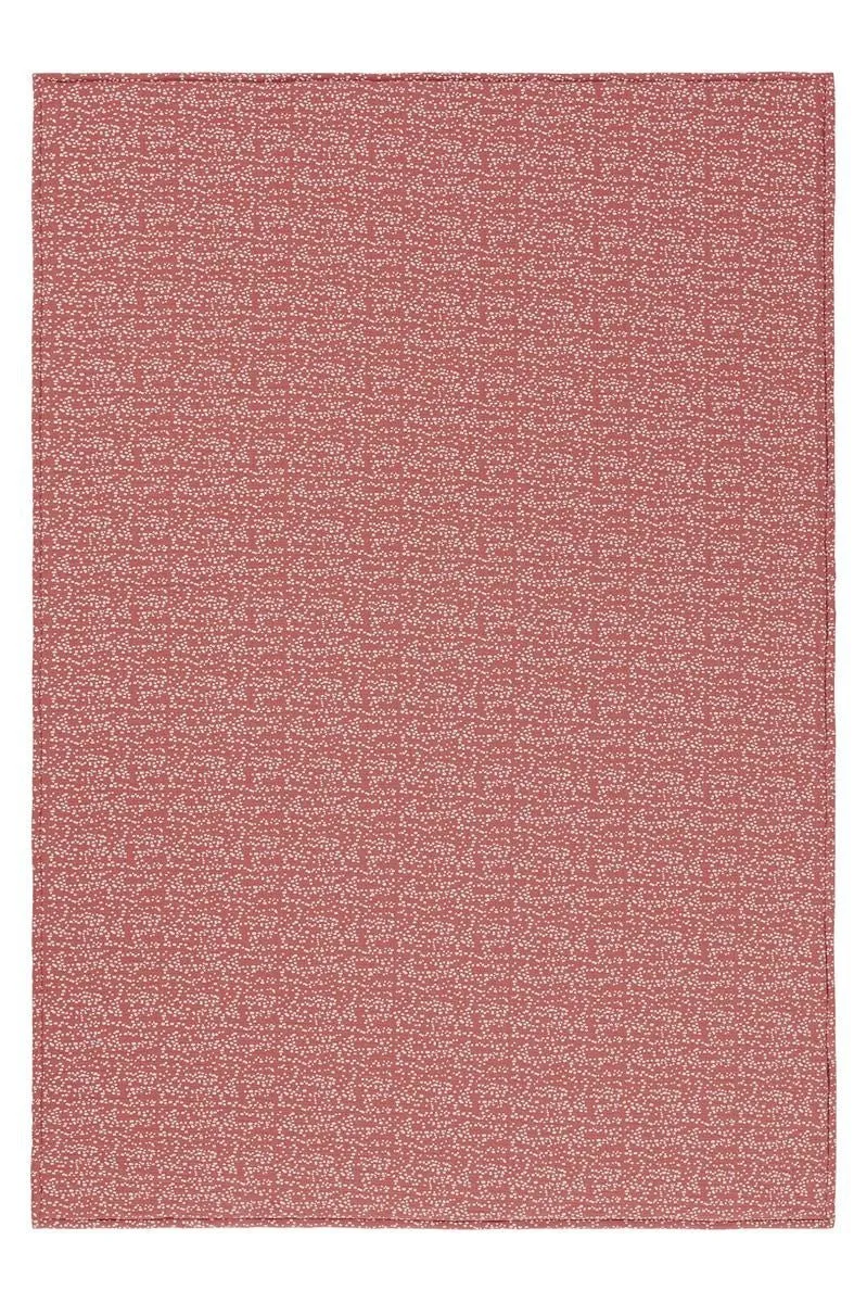 Noppies Wiegdeken Dot Jersey Omkeerbare Brick Dust