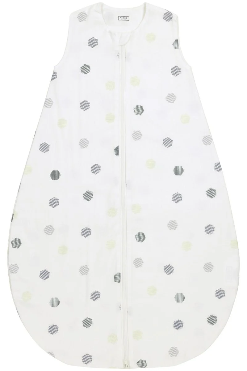 Meyco Slaapzak Baby Zomer Rond Honeycomb Forest Green