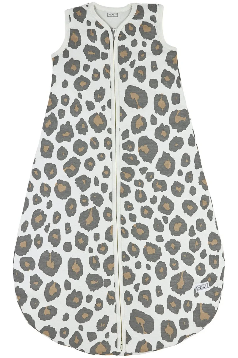Meyco Slaapzak Baby Winter Rond Panter Neutral