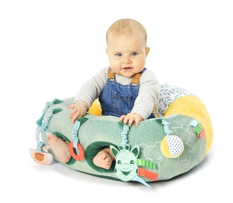 Sophie de Giraf Babystoel en Activiteitenkussen