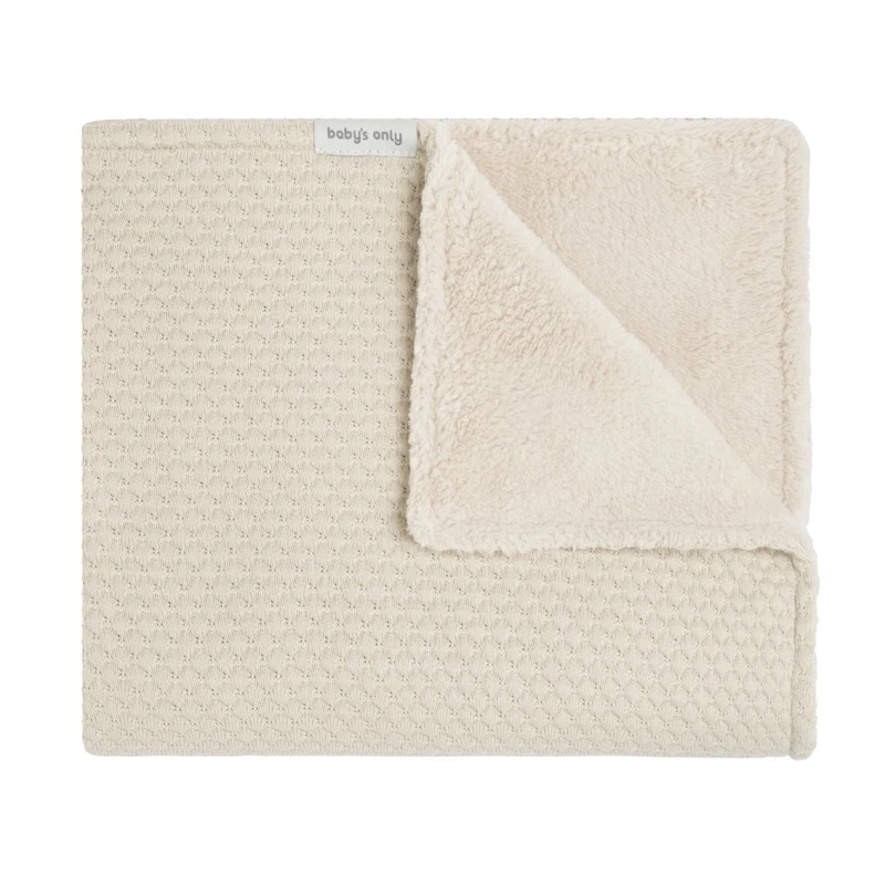 Baby's Only Ledikantdeken Teddy Sky Warm Linen