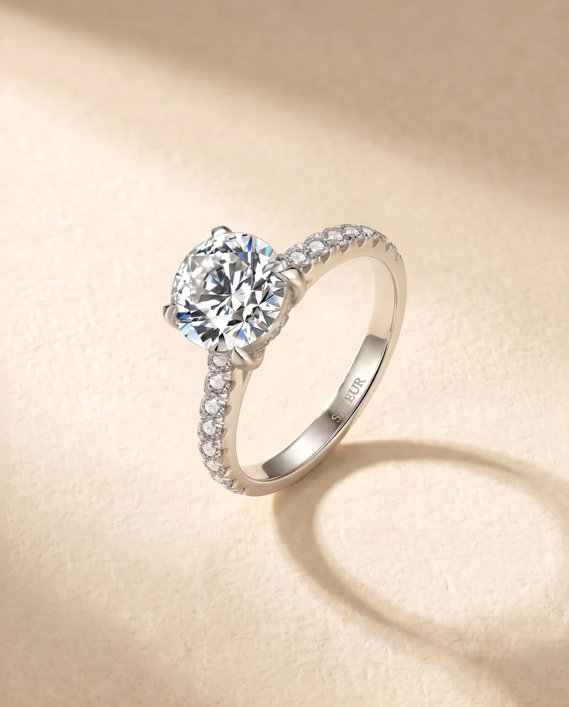 Satéur Destinée 1874 Diamond Ring™, 18K White Gold