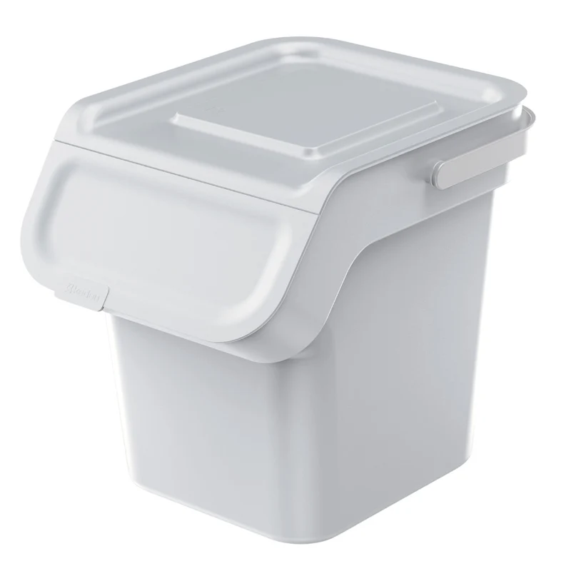 Corbeille à papier Keden, filtre à charbon actif, 20 litres, cendres, Kaddi Q