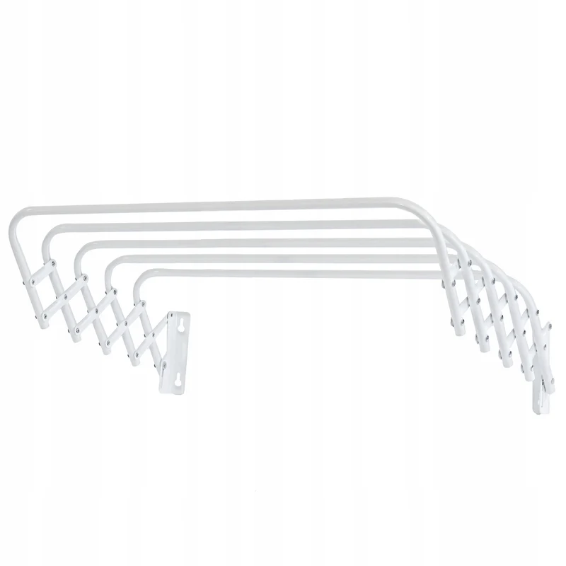 Séchoir à linge accordéon 60, pour vêtements et lingerie, extensible, blanc, modèle 103, Sepio