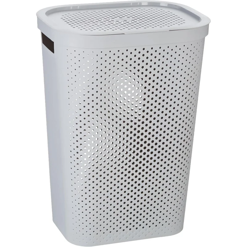 Curver Infinity 60L panier à linge gris 231008