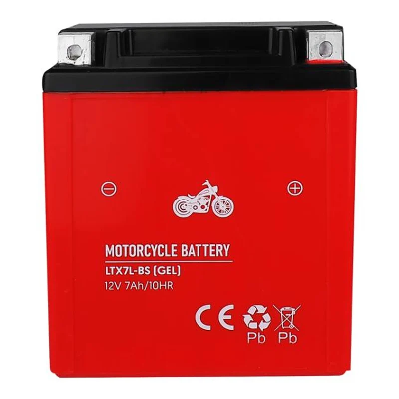 Batterie gel Lamex, Moto, 12V, 7Ah, LTX7L-BS