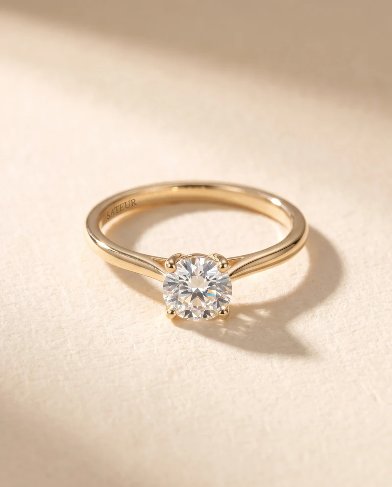 Satéur Serment Diamond Ring™, 14K Solid Gold