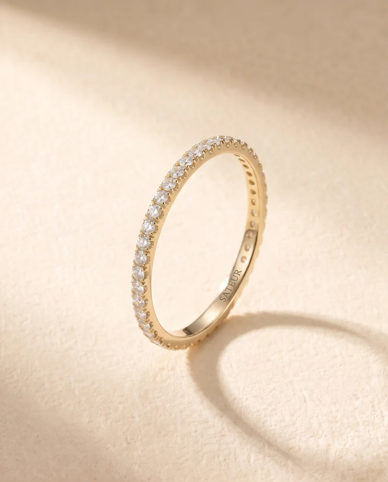 Satéur Toujours Diamond Ring™, 14K Solid Gold