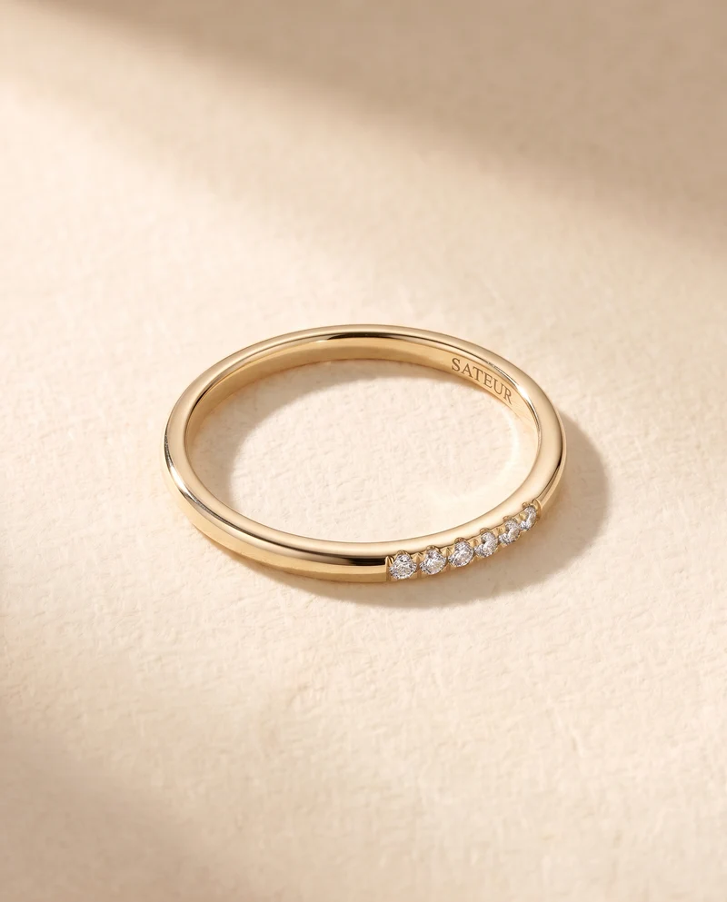 Satéur Allée Diamond Ring™, 10K Solid Gold