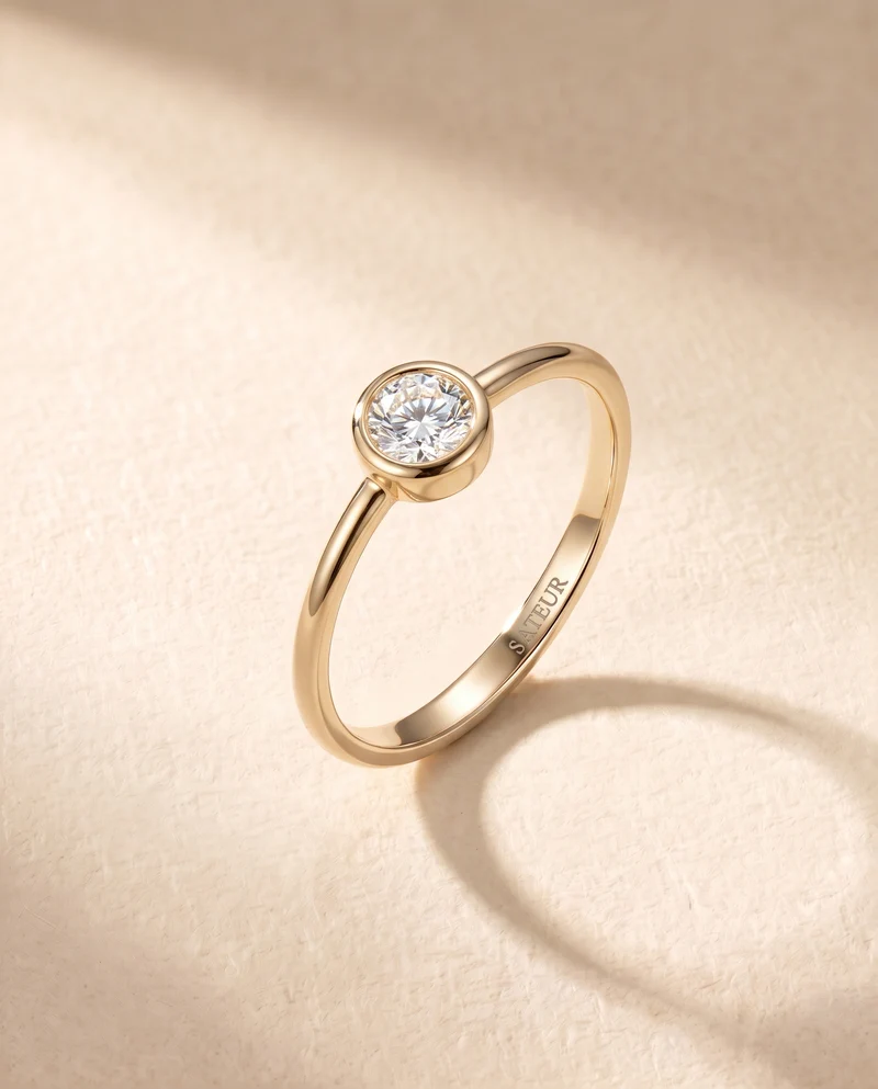 Satéur Origine Diamond Ring™, 14K Solid Gold