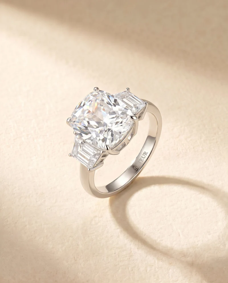Satéur Le Rêve Diamond Ring™, 18K White Gold