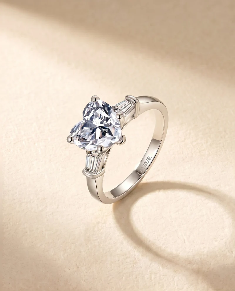 Satéur Amour Éternel Diamond Ring™, 18K White Gold