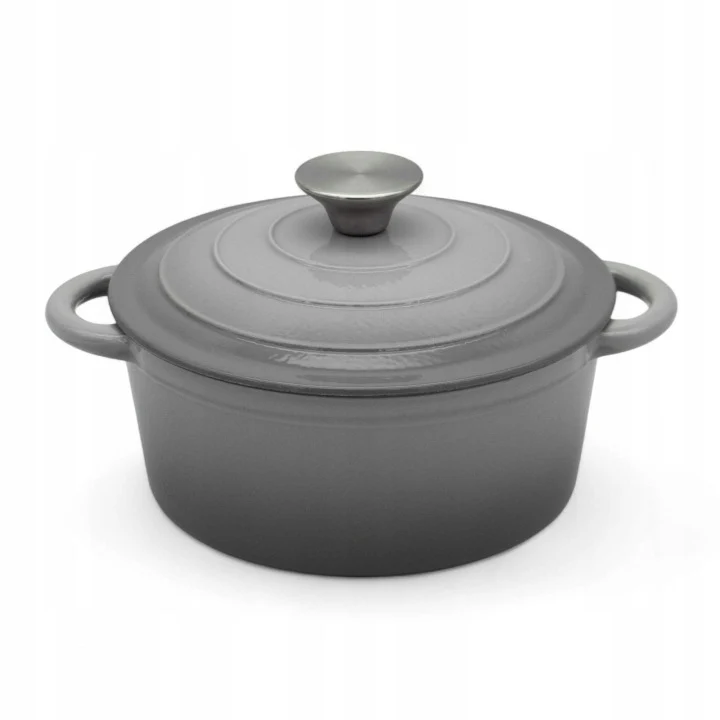 Meyerhoff Gietijzeren Braadpan 20 cm – 2L – Inductie – Grijs