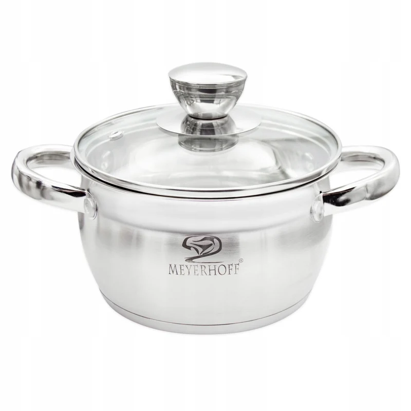 Kookpan 3,4 Liter RVS met Deksel – 20 cm Inductie Pan – Maatverdeling – Alle Warmtebronnen