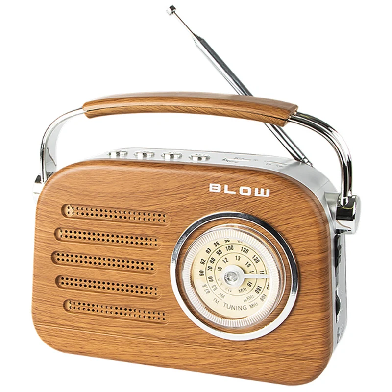 Radio portable analogique AM/FM Bluetooth Batterie RA3 et alimentation secteur Blow