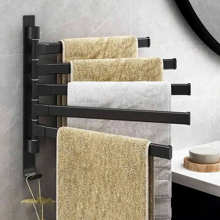TIDYRACK – 5-Arms Handdoekhouder met Modern Design