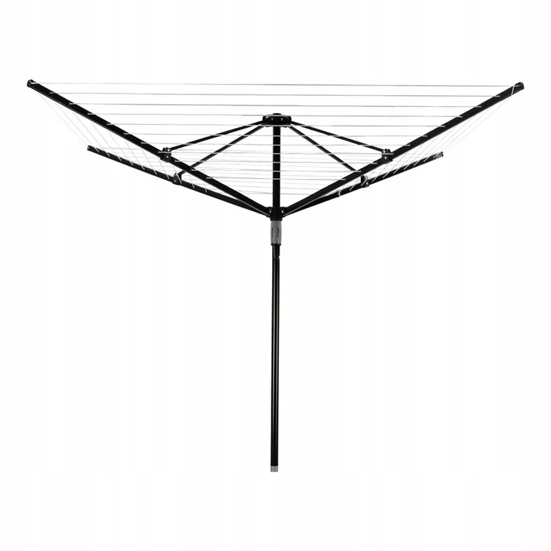 Séchoir à linge de jardin, rotatif, 50 m, 4 bras, Sepio