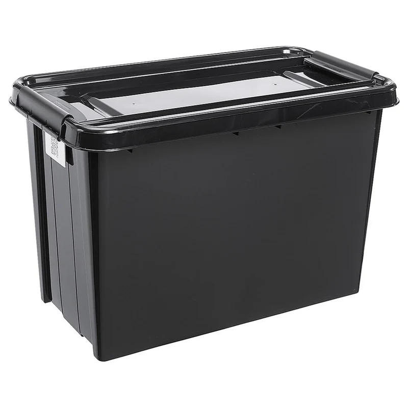 Conteneur avec couvercle PlastTeam ProBox Recycle QR 70L