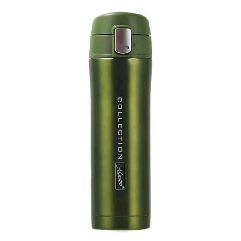 Maestro MR1641 vert Mug thermique bidon 450 ml bouteille sous vide légère