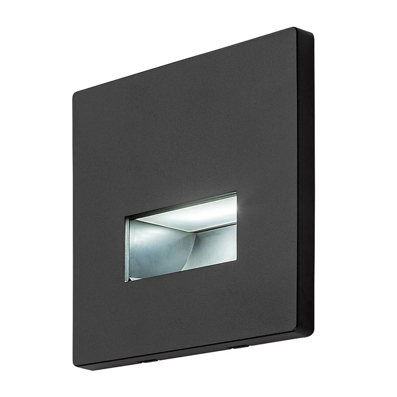 Lampe Lunca LED 1 W, IP20, noire, couleur de lumière réglable : 3 000, 4 500, 6 500 K, 77195