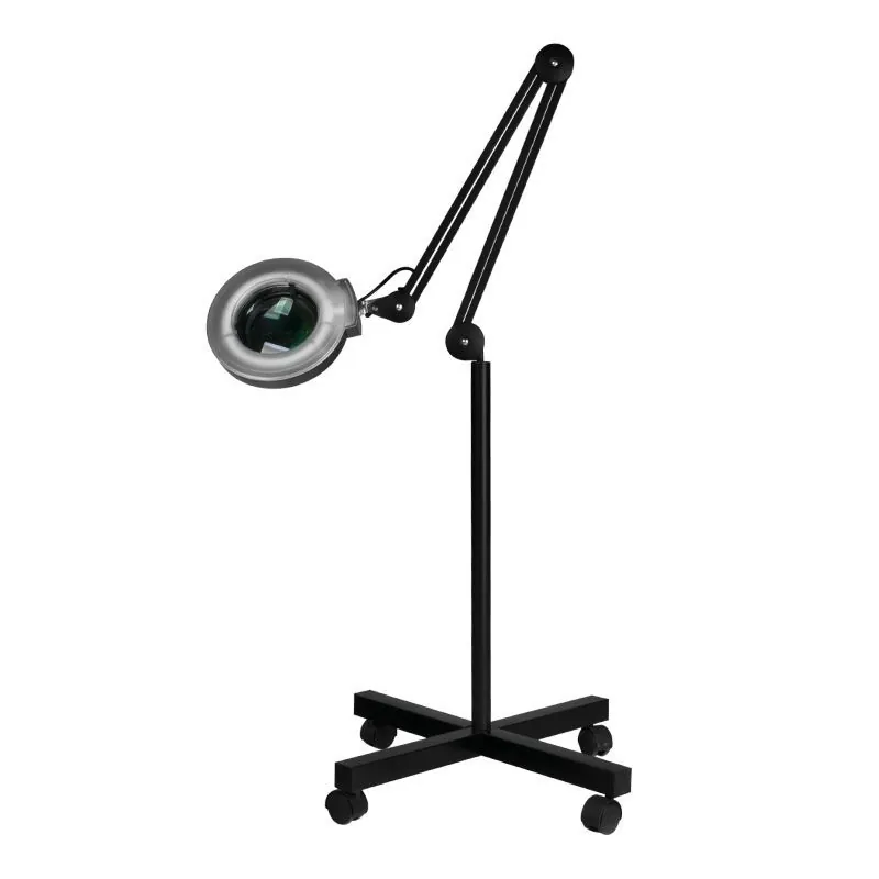 2de kansje Activeshop Loeplamp met Statief en LED Verlichting – 5 DPT – 22W – Zwart – Vergrotingslamp voor Cosmetische Behandelingen
