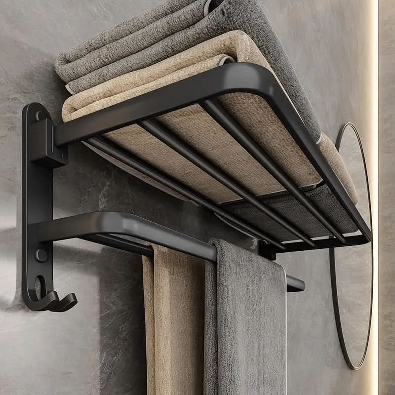 TowelLux - Stijlvolle Aluminium Handdoekhouder
