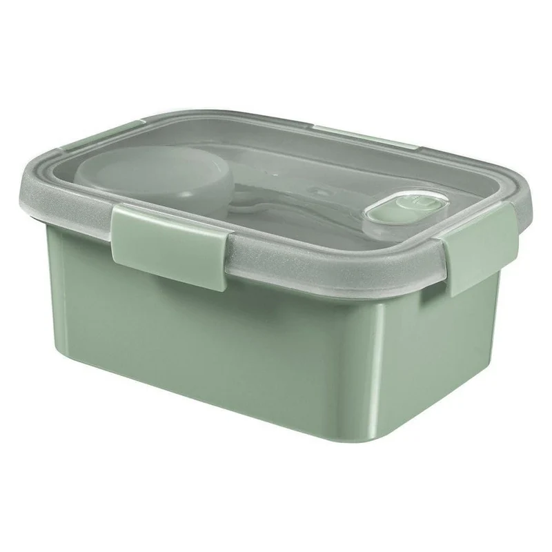 Récipient alimentaire Curver, couvercle étanche, valve dans le couvercle, 100% recyclé, utilisable au micro-ondes, 250003