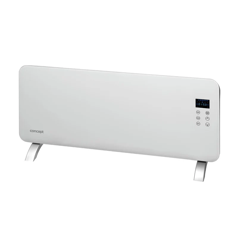 Convecteur verre trempé électrique Concept KS4000 blanc