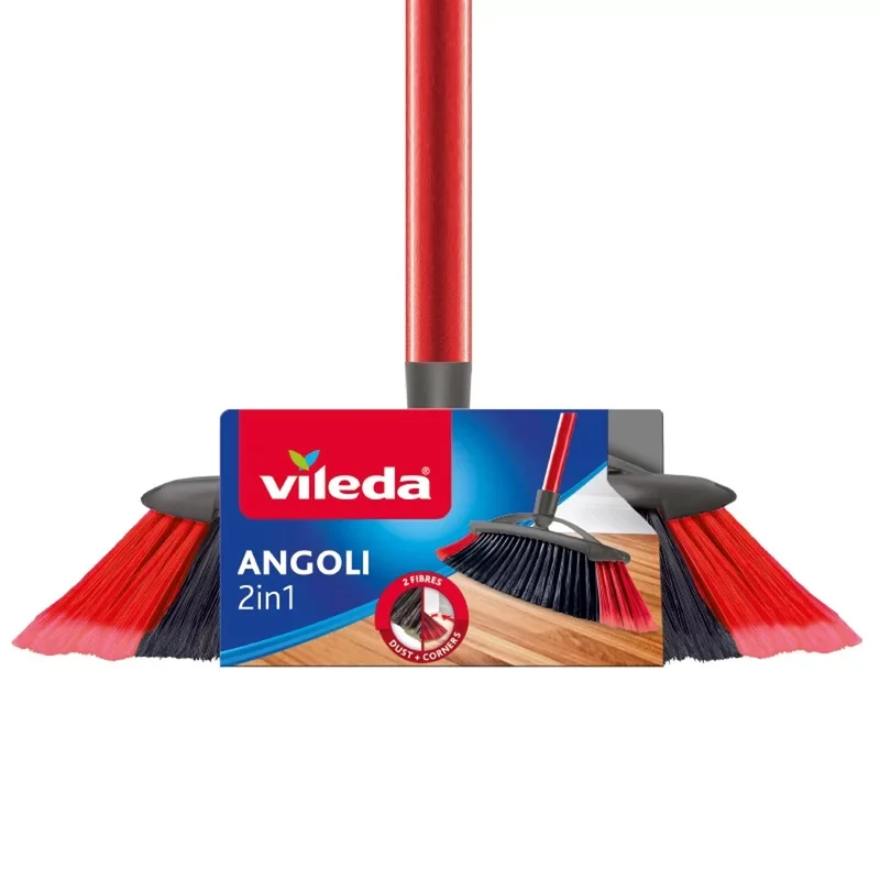 Balai avec brosse profilée 2 en 1 ensemble de nettoyage Vileda XXL