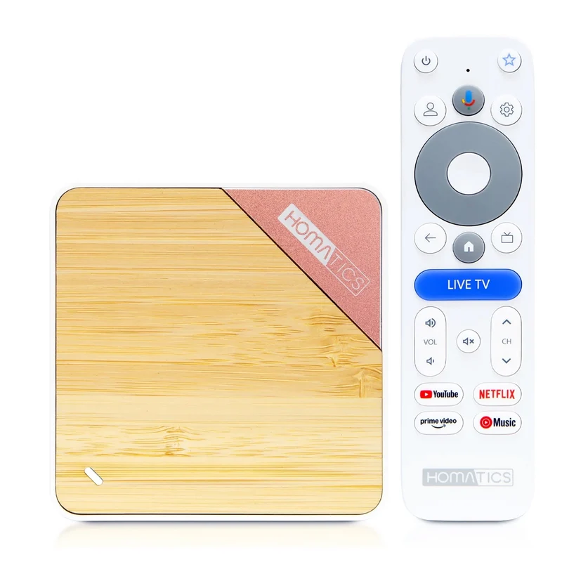 Lecteur multimédia Homatics Box 4K V2 Google TV