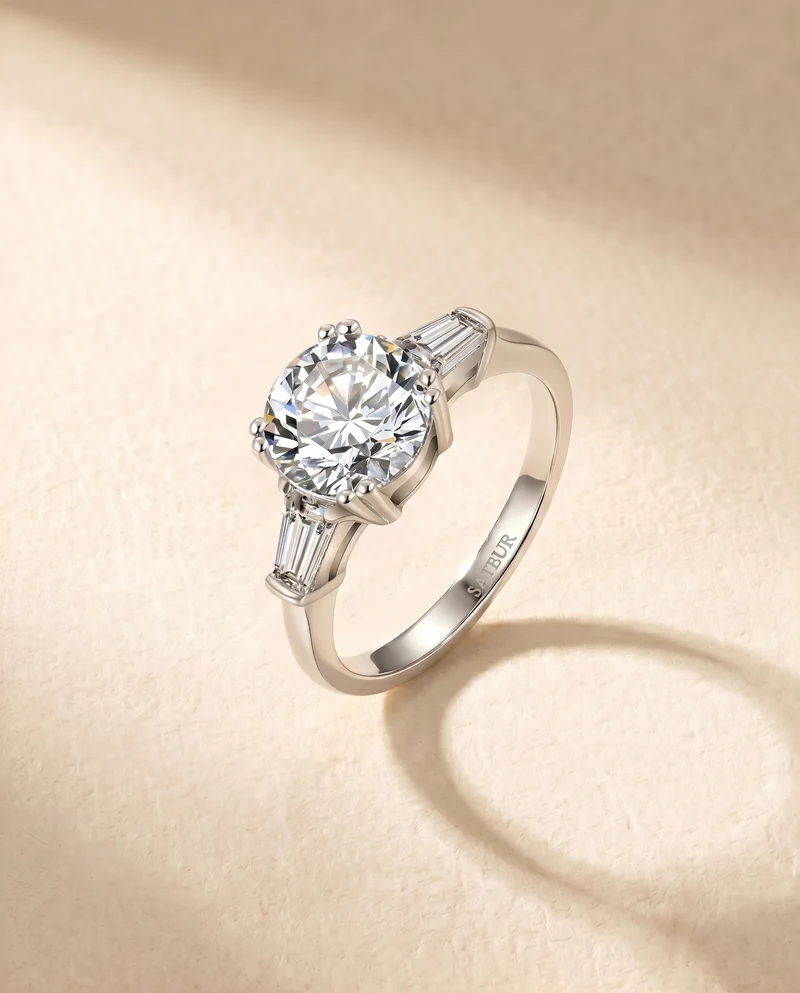 Satéur Lien d’Amour Diamond Ring™, 18K White Gold
