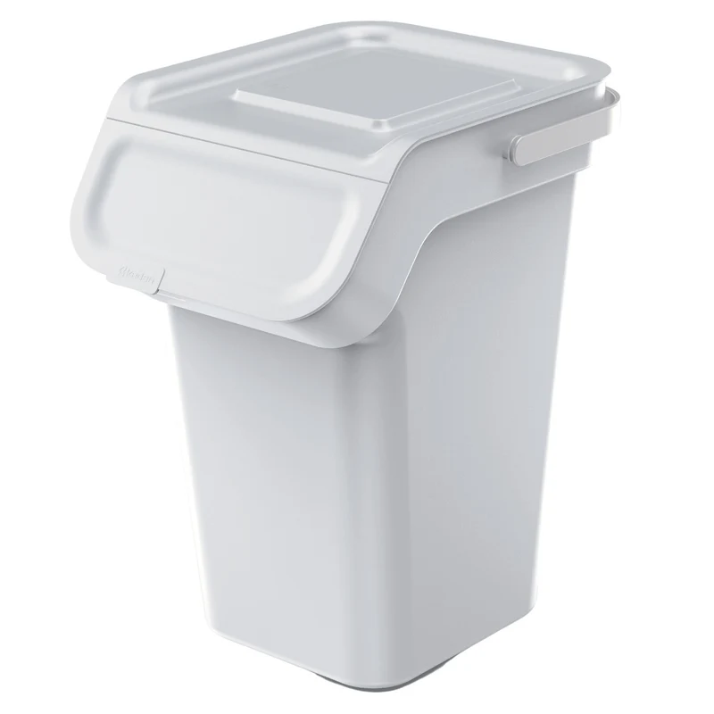 Poubelle Keden, filtre à charbon actif, 25 litres, cendres, Kaddi Q