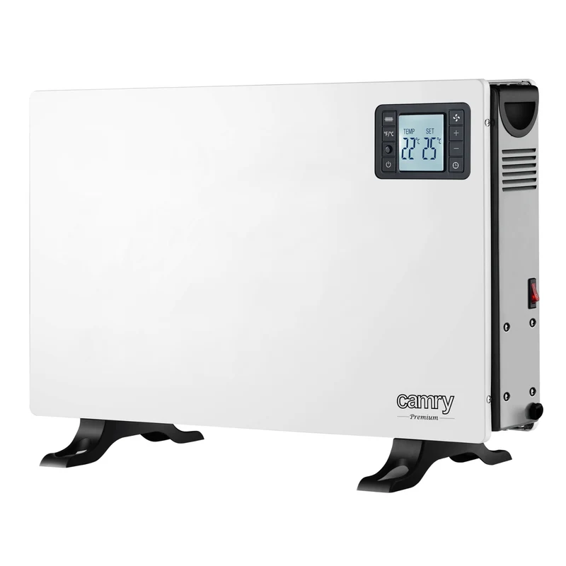 Convecteur Camry, puissance 2000W, écran LCD, télécommande, minuterie, thermostat, CR 7739