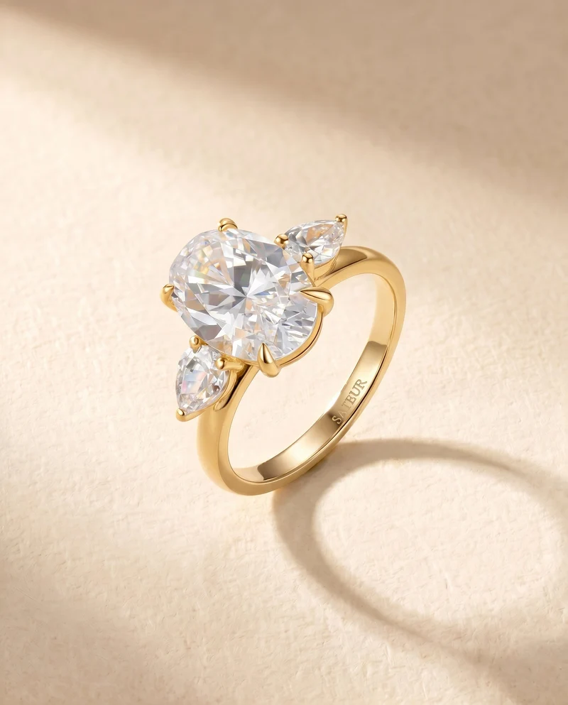 Satéur Renaissance d'Or Diamond Ring™, 18K Gold