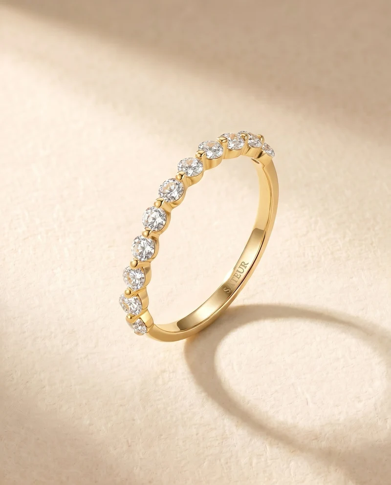 Satéur Aurous Gold Brillantezza Diamond Ring™, 18K Gold