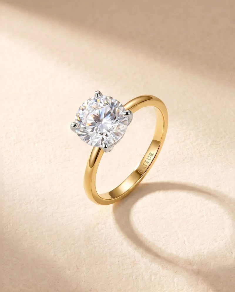 Satéur Aurous Gold Magra Diamond Ring™, 18K Gold