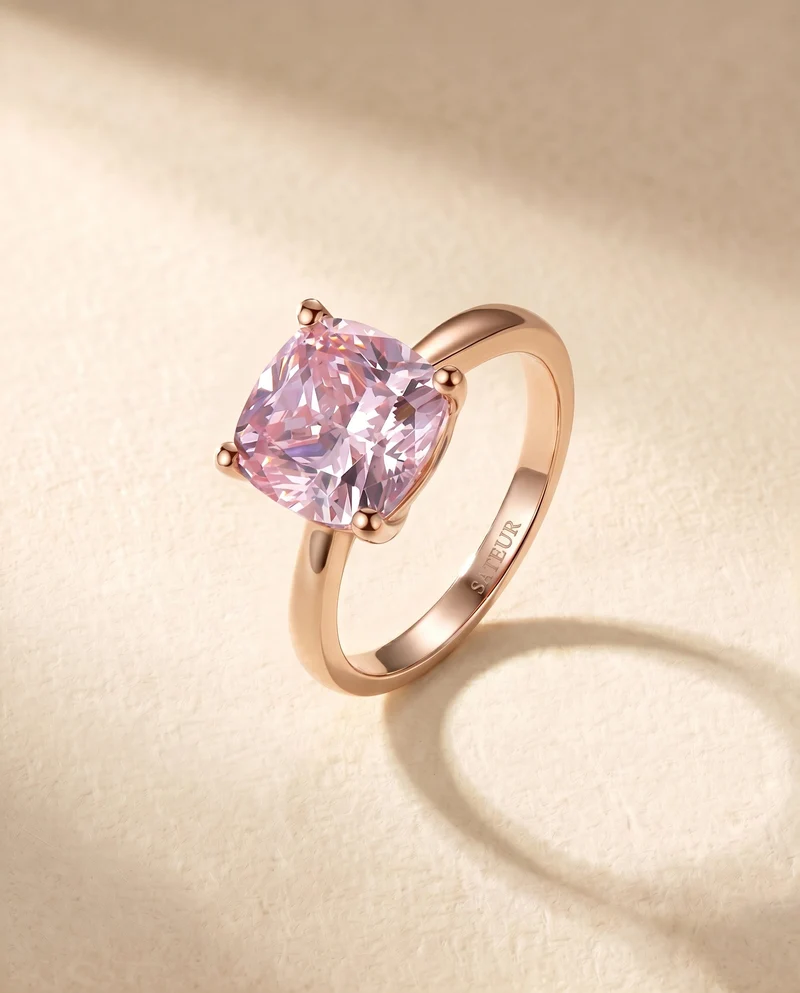 Satéur Rosé Roi Destinée Diamond Ring™, 18K Rose Gold