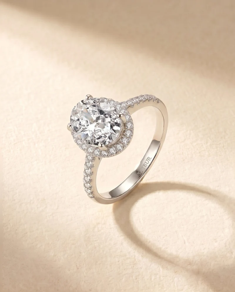 Satéur Éternelle Diamond Ring™, 18K White Gold
