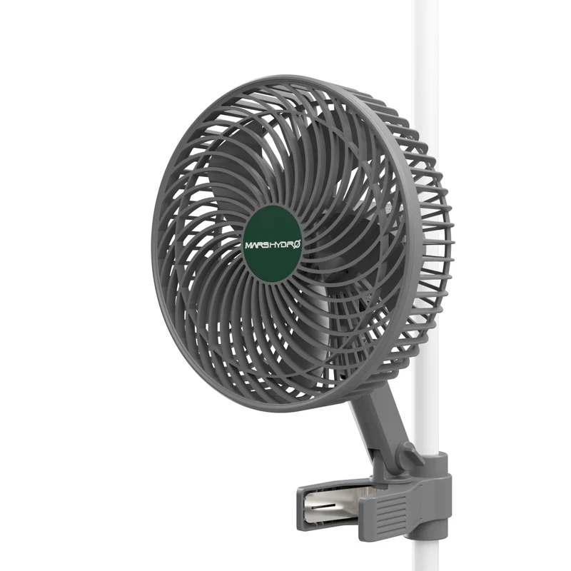 Mars Hydro M6 6 Inch Kweektent Clip Ventilator – 315 CFM Auto-Oscillerende Grow Tent Fan met 10 Snelheden & Smart App Control