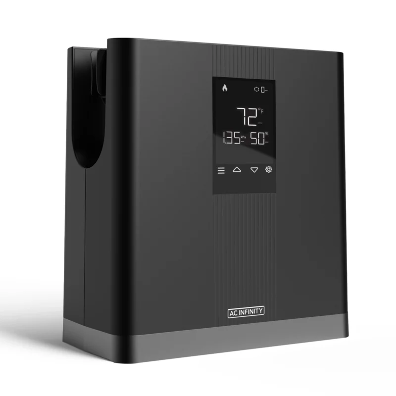 AC Infinity ThermoForge T3 530W Plantenverwarming – Slimme Kweektent Heater met VPD-Regeling, 10 Warmtestanden & Verlengbare Luchtslang