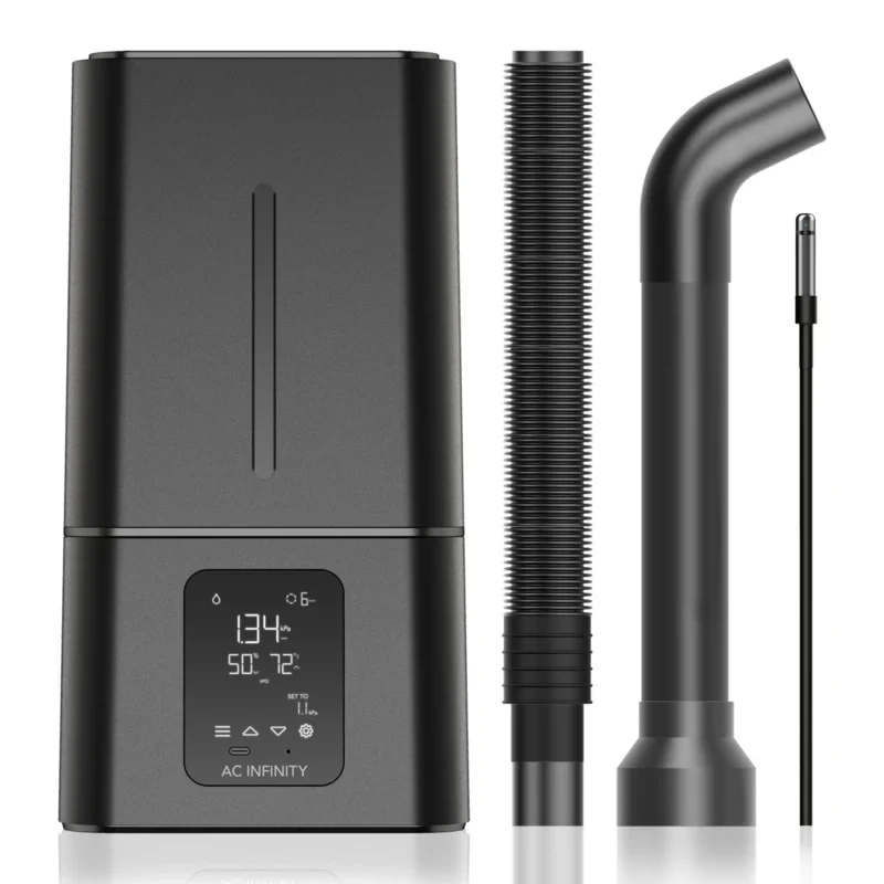 AC Infinity CLOUDFORGE T7 15L Slimme Luchtbevochtiger – VPD-gestuurde Humidifier met 10 Nevelstanden, Sensor & UIS App-integratie