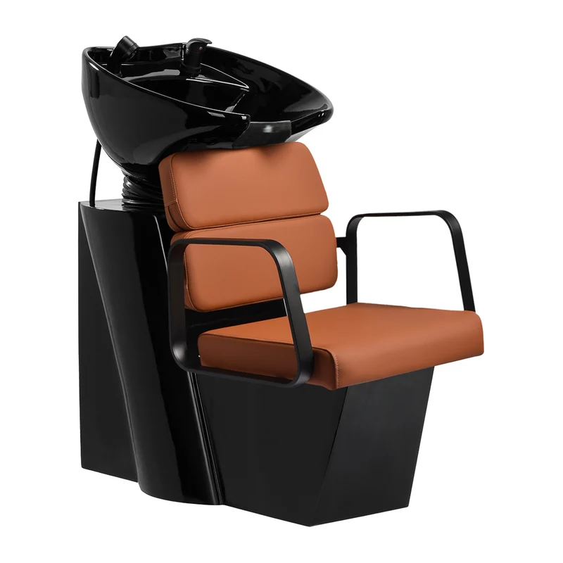 GABBIANO Porto Haarwasbak Verstelbaar Comfort Zwart Oranje