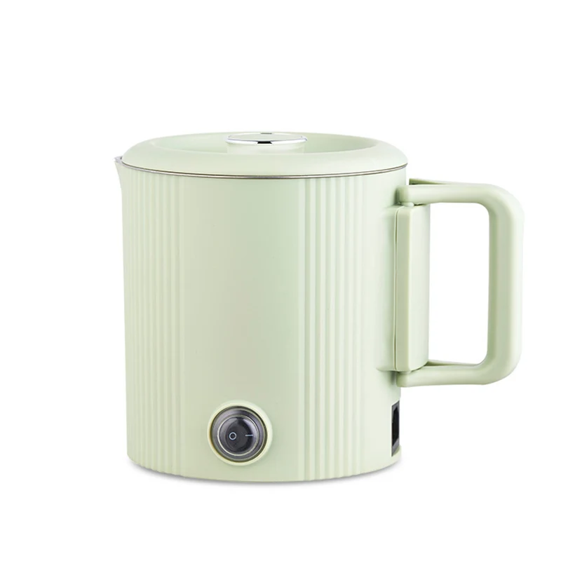 Bouilloire électrique / casserole de voyage Maestro, 2 en 1, capacité 0,8 L, puissance 600 W, poignée rabattable, commutateur de tension 110 V/230 V, couleur menthe, MR-009-MINT