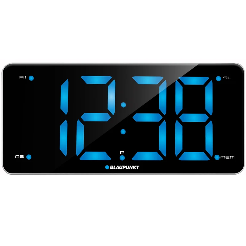 Radio-réveil FM Alarme USB / écran Blaupunkt CR15WH