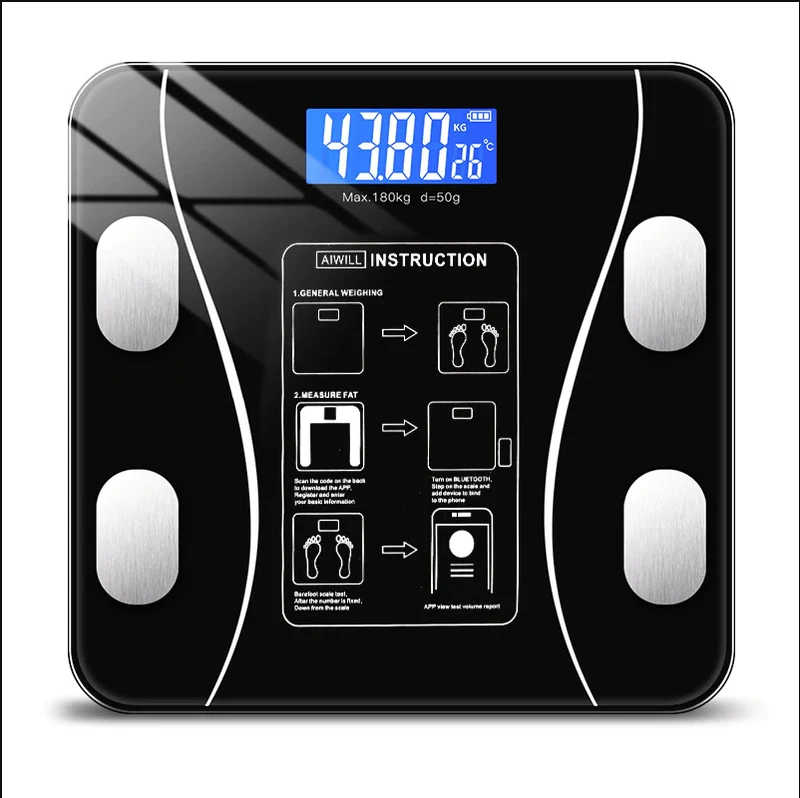 Fitscale – Intelligente lichaamsanalyseweegschaal met app-verbinding