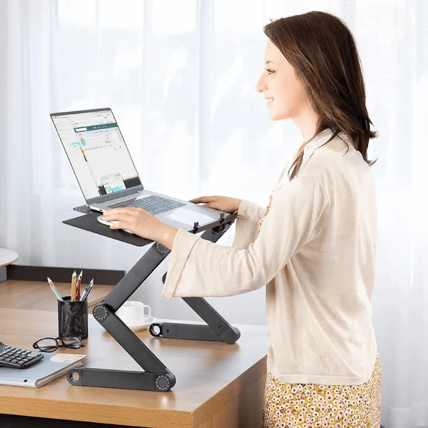 FLEXSTAND 360 – Ergonomische Laptopstandaard voor gezond en flexibel werken