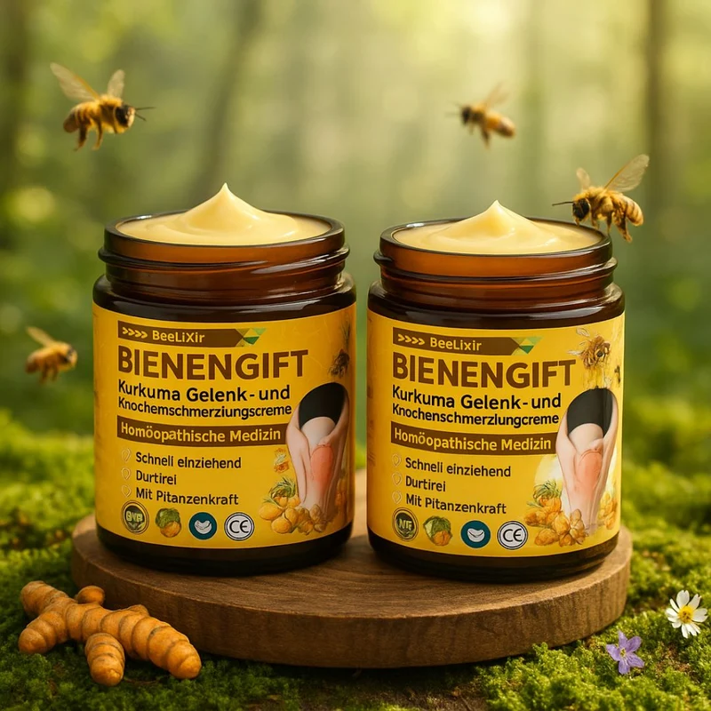 Bijengifcrème | Zalf met bijengif, hyaluron & collageen | BeeLixir
