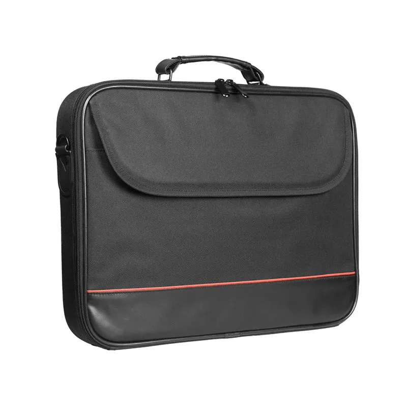 Sacoche pour ordinateur portable 17'' Tracer, poche extérieure à fermeture velcro, fermeture éclair double sens, Straight